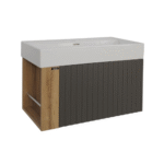 Ormrić sa umivaonikom 80 Ibanio Crea legnano/carbon 14-095