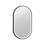 Copen LED ogledalo 50x90 sa alu ramom 20mm mat crno C-06-104MB