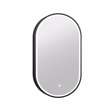 Copen LED ogledalo 50x90 sa alu ramom 40.6mm mat crno C-06-105MB