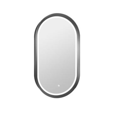 Copen LED ogledalo 50x90 sa alu ramom gunmetal C-06-102GM