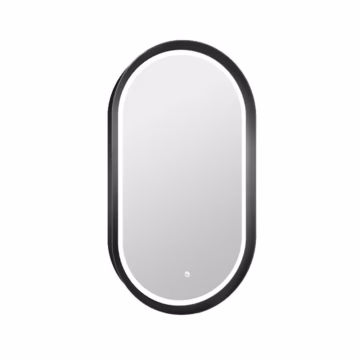 Copen LED ogledalo 50x90 sa alu ramom mat crno C-06-102MB