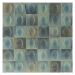 Gleeze Turchese Struttura Egg Glossy 10x10