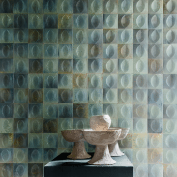 Gleeze Turchese Struttura Egg Glossy 10x10