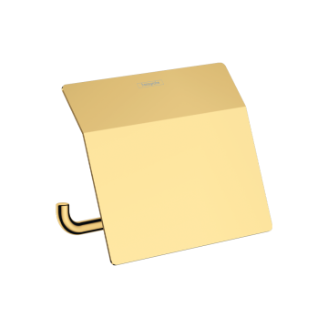 Hansgrohe AddStories držač toalet papira sa poklopcem zlatni polirani optic