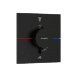 Hansgrohe ShowerSelect Comfort E mešač termostatski za skrivenu ugradnju 2 funkcije mat crni 15572670