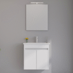 KJ Lova 60 bela matt – set kupatilskog nameštaja