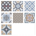 Mayolica Azulejos Santiago Patchwork 20x20