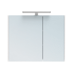 Ogledalo sa ormarićem 85 Pino Art Atria Bela 0986