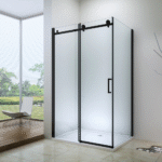 Tuš kabina pravougaona Matt Black