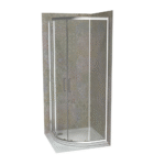 Copen Atlas Pro polukružna tuš kabina hrom, staklo 6mm providno