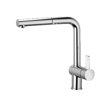 Paffoni Rock baterija za sudoperu sa izvlačnim tušem RO185CR