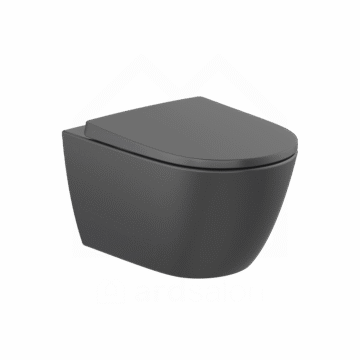 Roca Ona konzolna wc šolja rimfree crna A346687080