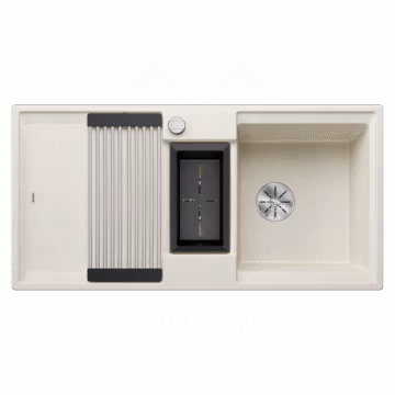 Blanco sudopera Adira 6 S nežno bela sa podizačem čepa + pribor 527606