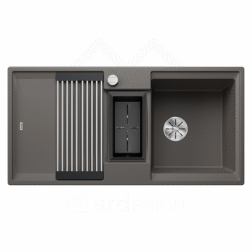 Blanco sudopera Adira 6 S vulkan siva sa podizačem čepa + pribor 527604