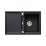 Blanco sudopera Adria 45 S crna sa podizačem čepa + pribor 527585