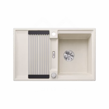 Blanco sudopera Adria 45 S nežno bela sa podizačem čepa + pribor 527590