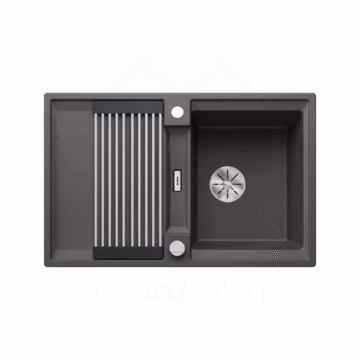 Blanco sudopera Adria 45 S stena siva sa podizačem čepa + pribor 527587