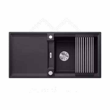 Blanco sudopera Adria XL 6 S crna sa podizačem čepa + pribor 527617