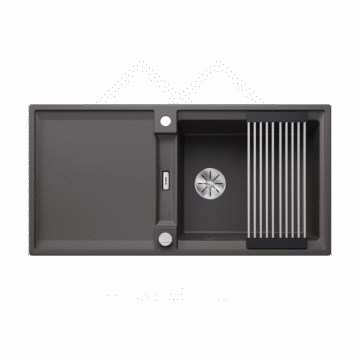 Blanco sudopera Adria XL 6 S stena siva sa podizačem čepa + pribor 527619