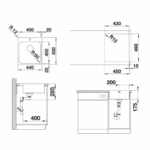 Blanco sudopera Supra 400-IF/A 526352