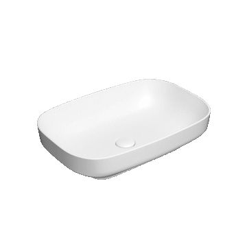 Copen nadgradni lavabo beli mat 58,5x38 C-15-210MW