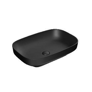 Copen nadgradni lavabo crna mat 58,5x38 C-15-210MB