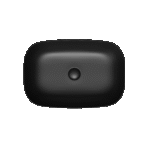 Copen nadgradni lavabo crni mat 58,5x38 C-15-210MB