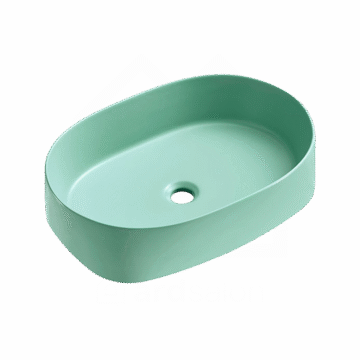 Copen nadgradni lavabo zeleni mat 56x39 C-15-213MZ