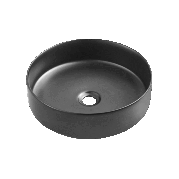 Copen nadgradni umivaonik crni mat Ø410x120 C-15-214MB