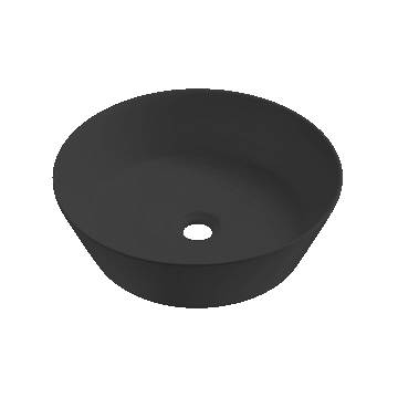 Copen nadgradni umivaonik crni mat Ø430x130 C-15-215MB