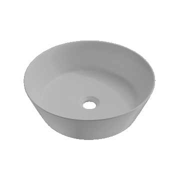 Copen nadgradni umivaonik sivi mat Ø430x130 C-15-215MG