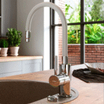 Ferro Zumba slavina za sudoperu ili lavabo INOX Silver