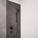 Hansgrohe Rainfinity 130 3JET 65cm klizna šipka crna/hrom set