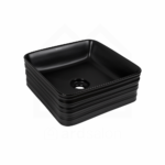 Hidrosan umivaonik umetnički 38x38 Crna Mat KW-1531A