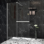 Kerasan Walk-in tuš paravan klizni 1000×1950/8mm