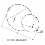 Kolpa San Alexis ogledalo fi150 tc