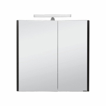 Ogledalo sa ormarićem 80 Pino Art Toledo Art crni 1176