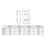 Electrolux EWH Fmx EEC tehnicki crtez