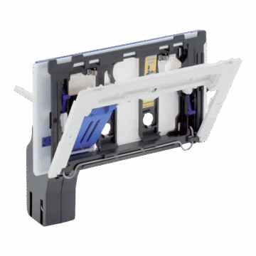 Geberit DuoFresh umetak za ubacivanje dezinfekcijskih kocki, za Sigma ugradni vodokotlić 12 cm 115.610.00.1