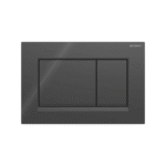 Geberit Sigma20 Square tipka za ugradni vodokotlić crna/crna mat 115.883.DW.1