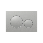 Geberit Sigma20 tipka za aktiviranje za dvokoličinsko ispiranje hrom brušena/prstenovi polirani 115.889.SN.1