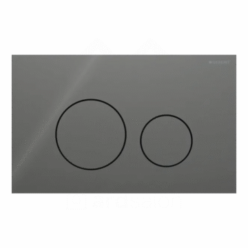 Geberit Sigma40 Round tipka za dvokoličinsku tehniku ispiranja lava - staklo 115.628.JK.1