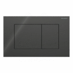 Geberit Sigma40 Square Tipka za dvokolicinsku tehniku ispiranja bela staklo 115.629.SJ .1