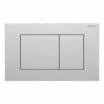 Geberit Sigma40 Square Tipka za dvokolicinsku tehniku ispiranja bruseni inox easy to clean 115.629.FW .1