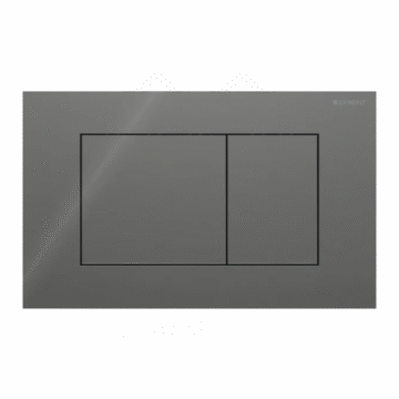 Geberit Sigma40 Square tipka za dvokoličinsku tehniku ispiranja lava - staklo 115.629.JK.1