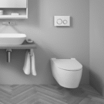 Geberit Sigma50 Round tipka za dvokoličinsko ispiaranje