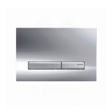 Geberit Sigma50 Square tipka za dvokoličinsku tehniku ispiranja hrom sjaj