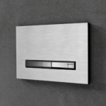 Geberit Sigma50 Square tipka za dvokoličinsku tehniku ispiranja inox