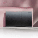 Geberit Sigma70 Tipka za dvokoličinsku tehniku ispiranja brušeni crni hrom