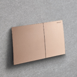 Geberit Sigma70 Tipka za dvokoličinsku tehniku ispiranja brušeno roze zlato